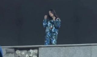 山东潍坊军训跳舞